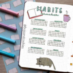 155 Bullet Journal Habit Tracker Ideas Habit Tracker Bullet Journal