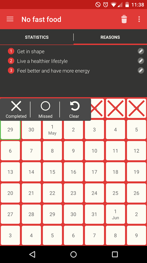 7 Weeks Habit Goal Tracker Apk Thing Android Apps Free Download