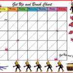 Brush Your Teeth Printables Brushing Charts Help Keep Track Of