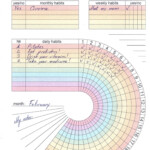 Circle Habit Tracker Printable Ubicaciondepersonas cdmx gob mx