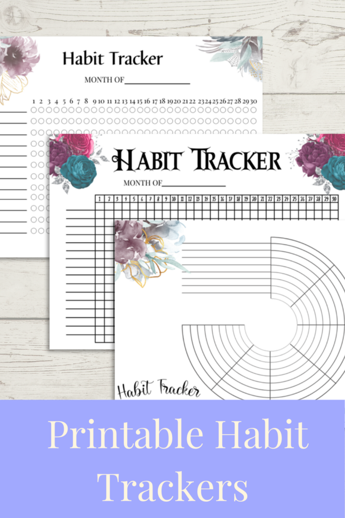 Daily Habit Tracker Printable Habit Tracker Habit Log Etsy Habit 