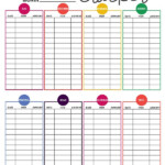 Free Expense Tracker For Your Budget Free Printable Budget Planner Expense Tracker