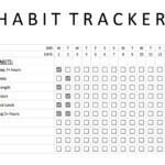 Free Habit Tracker To Help You Reach Your Goals Habit Tracker Habits