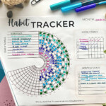 Free Printable Circle Habit Tracker Template My Cup Runs Over