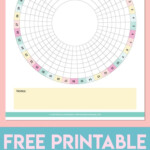 Free Printable Habit Tracker Circle Printable Form Templates And Letter