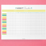 FREE Printable Habit Tracker PDF The Ultimate Habit Tracker Guide