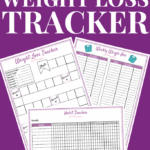 Free Printable Weight Loss Tracker Plus Habit Tracker Weigh in Chart