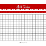 Habit Tracker Excel Template Free 2021 FREE PRINTABLE TEMPLATES