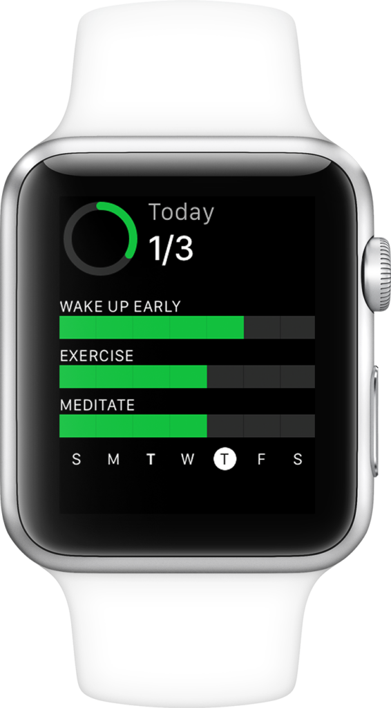 Habit Tracker For IPhone And Apple Watch Apple Watch Apple Watch 