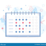 Habit Tracker Illustration Stock Vector Illustration Of Planner