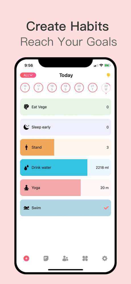  Habit Tracker On The App Store In 2021 Habit Tracker App Habit 