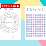 Habit Tracker Templates Download Printable And IPad Friendly PDF