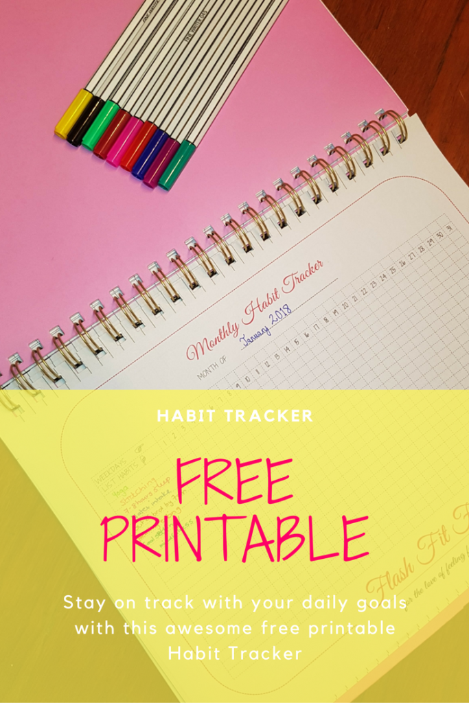 Hack Your Habit Tracker 40 Habits To Track Flash Fit Fab
