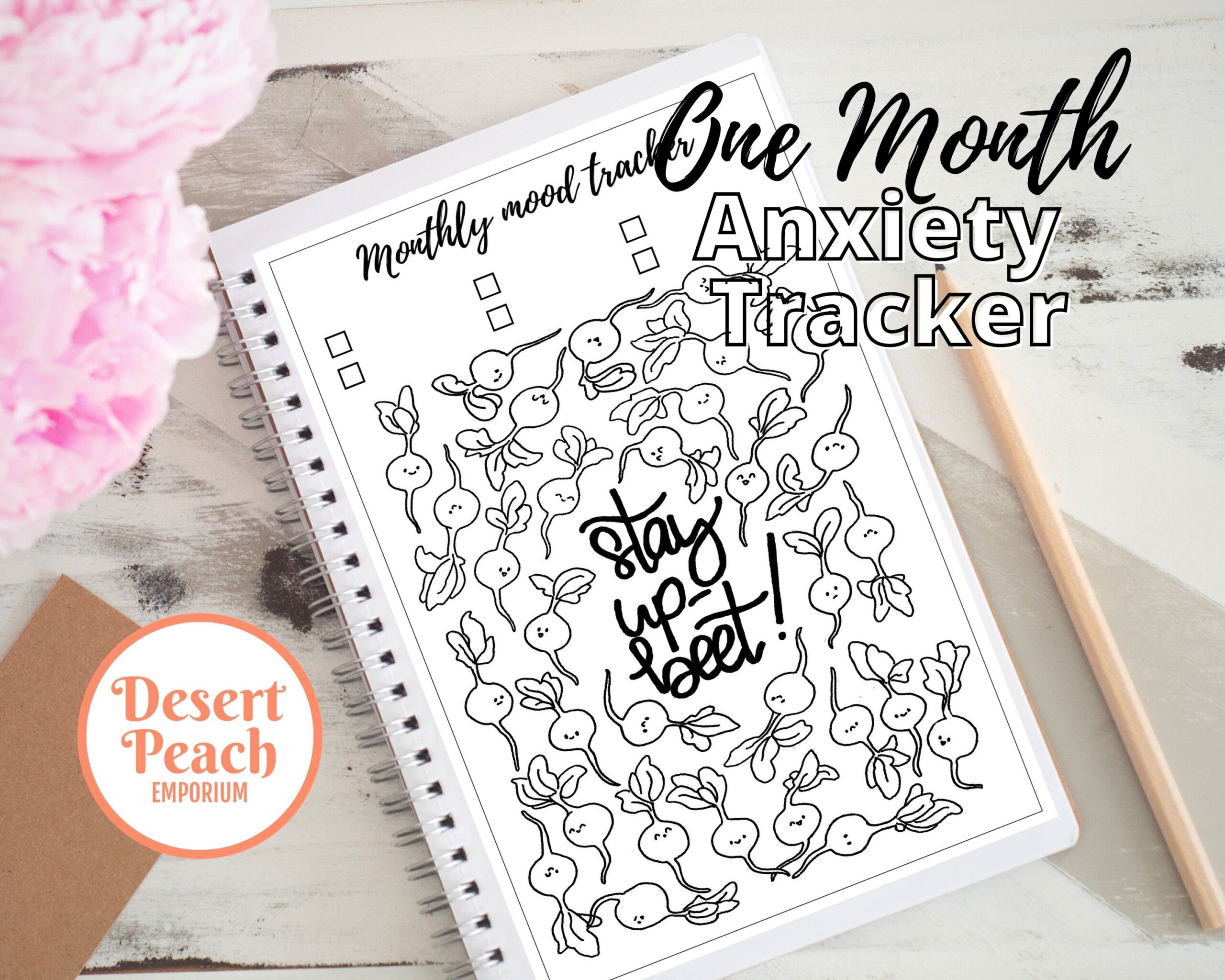 Hand Drawn Tracker Monthly Habit Tracker Beets Bujo Insert Bullet