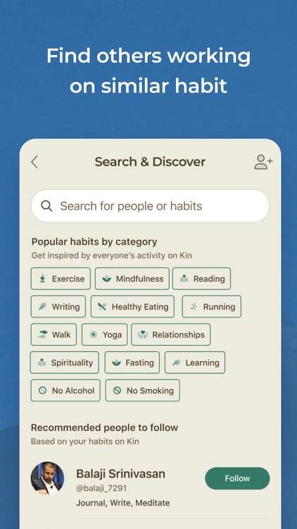 Kin Social Habit Tracker By Kin Living Well Inc