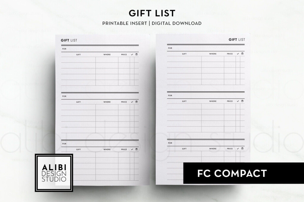 Monthly Habit Tracker 41 FC Compact Franklin Covey Planner Inserts 