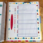 Monthly Habit Tracker Dashboard Insert For Use With Erin Condren Planner