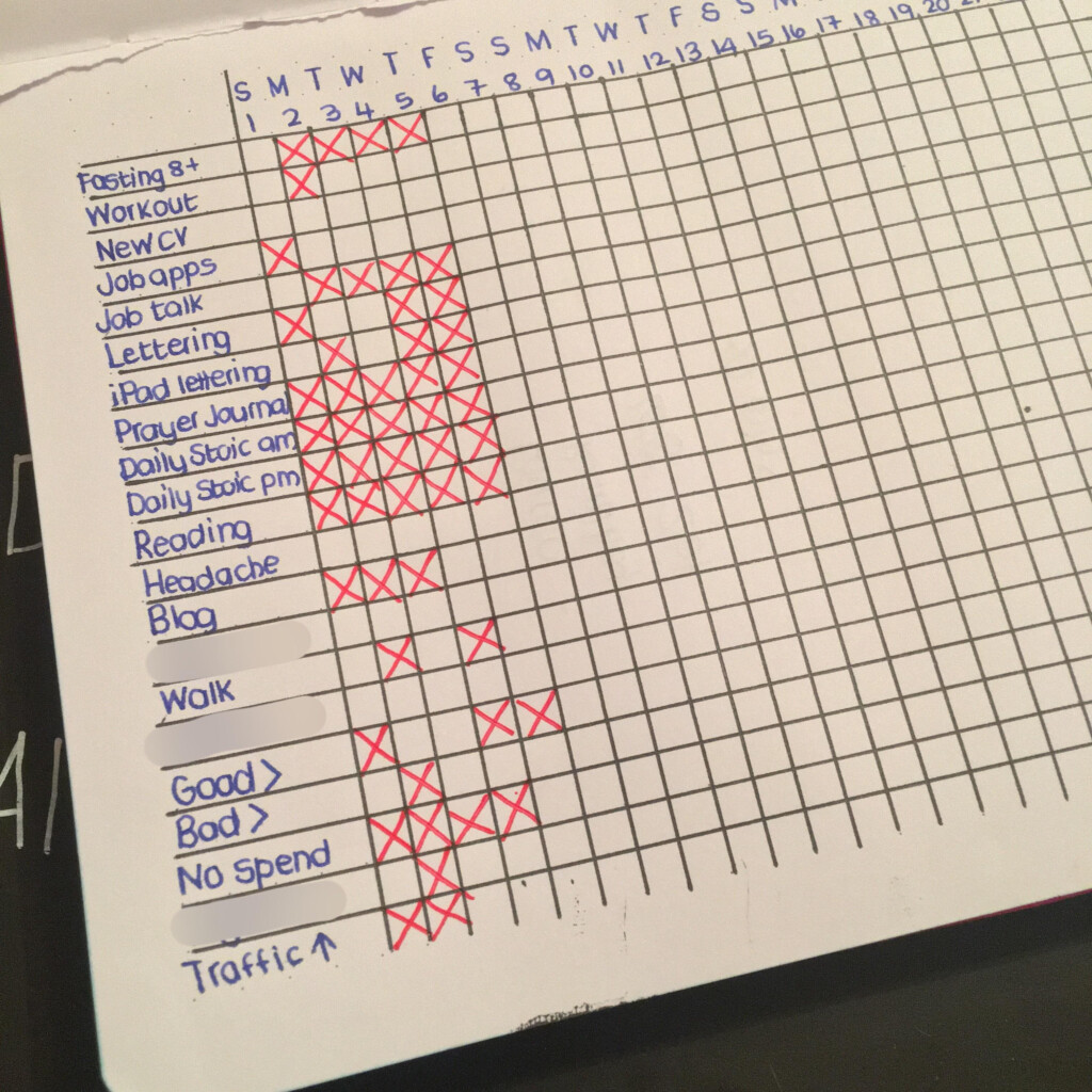 Not A Habit Tracker I Suck At Those More A Hey How Often Do I 