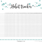 Paper Calendars Planners Daily Weekly Habit Tracker Habits Tracker