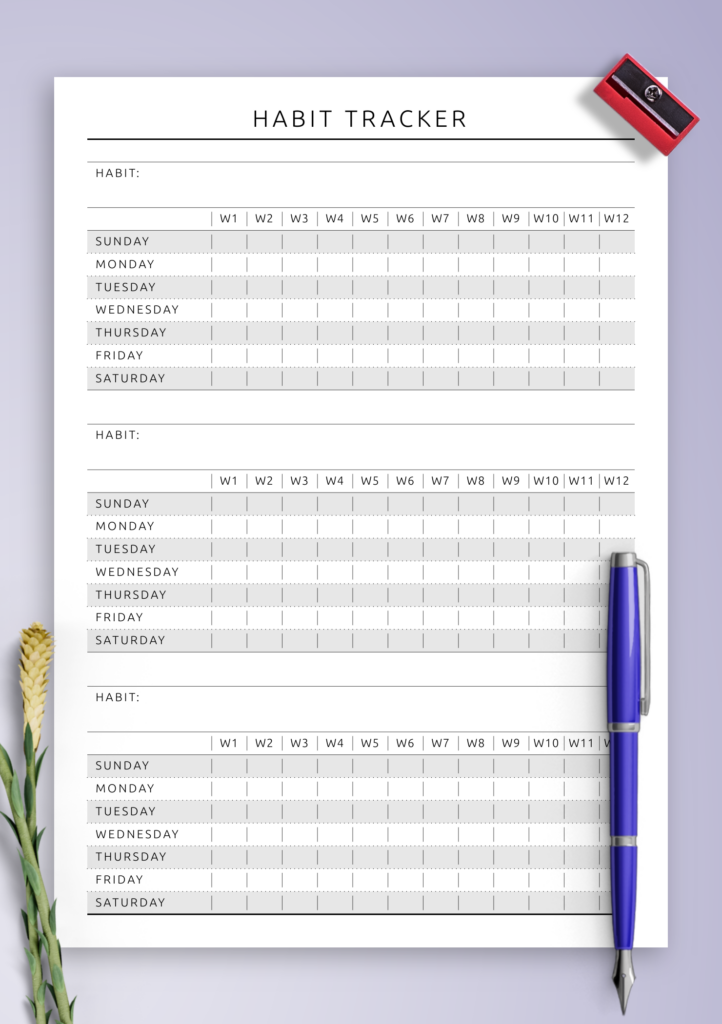 Paper Calendars Planners Fitness Workout Log Fitness Journal Digital 