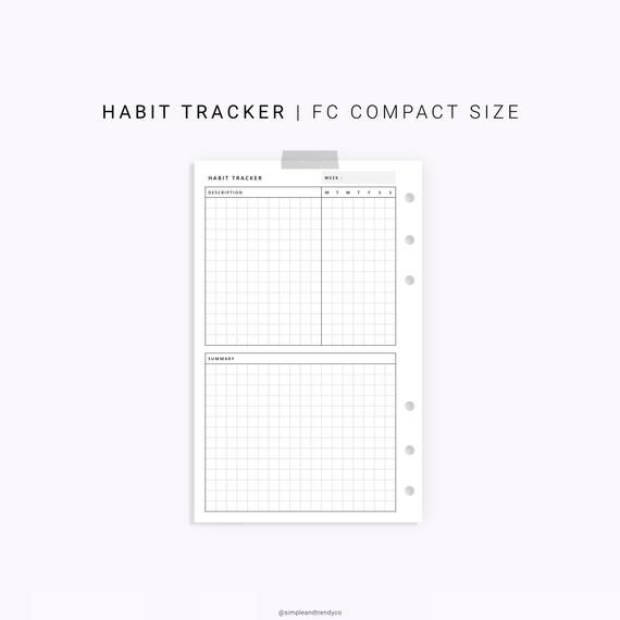 Pin On Minimalist Printable Planner Inserts