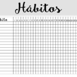 PLANNER Inserts TRACKER DE H BITOS Para Imprimir gabrielaofredi