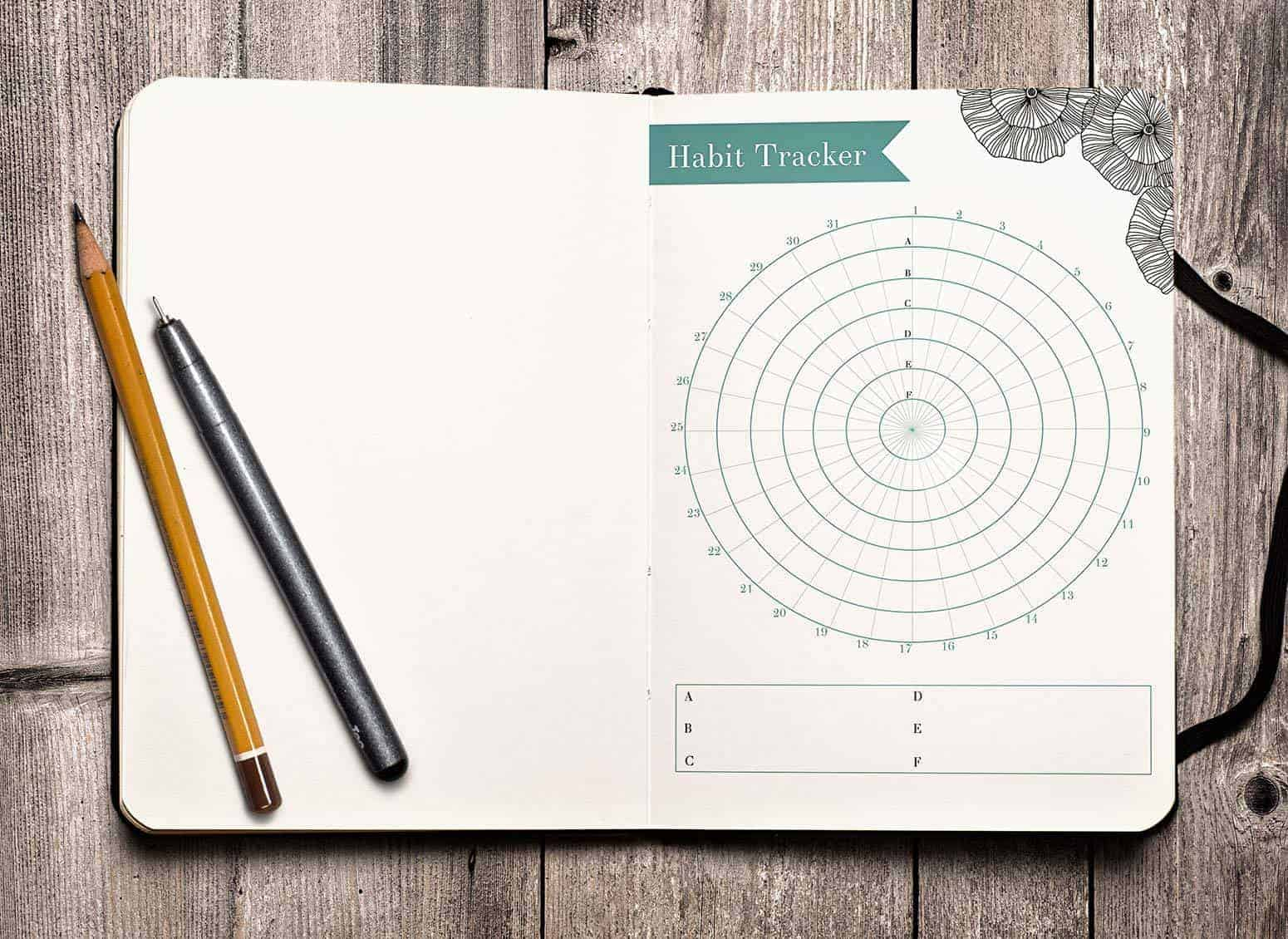 Printable Habit Tracker Create Good Habits Easily With This Free Goal