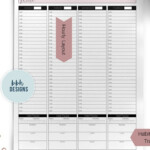 Simple Weekly Hourly Habit Tracker Planner Weekly Schedule Etsy