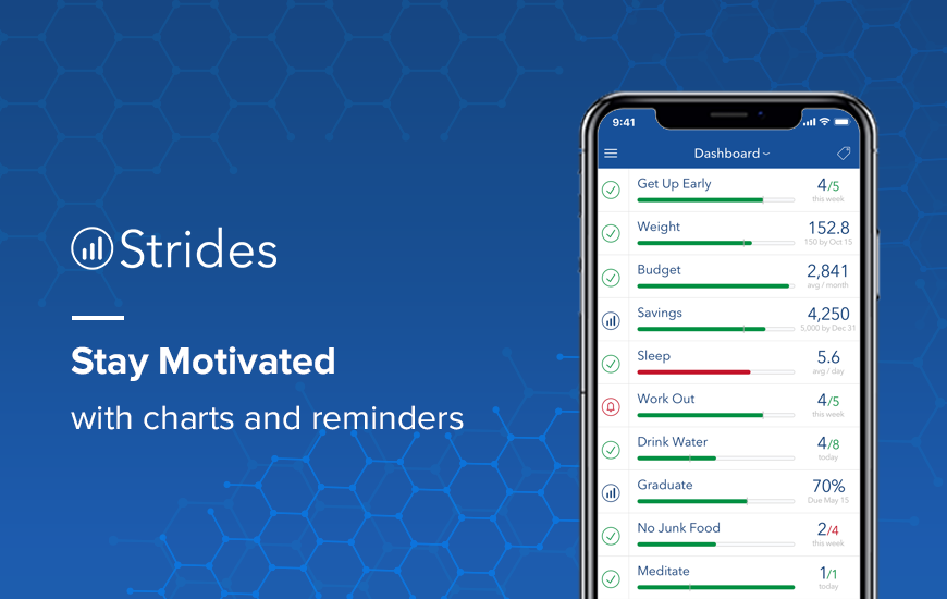 Strides App Track Goals Habits In One Place How To Stay Motivated 