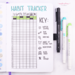 The Ultimate Guide To Bullet Journal Habit Trackers Masha Plans