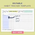 This Free Printable Habit Tracker Will Help You Reach Your Goals