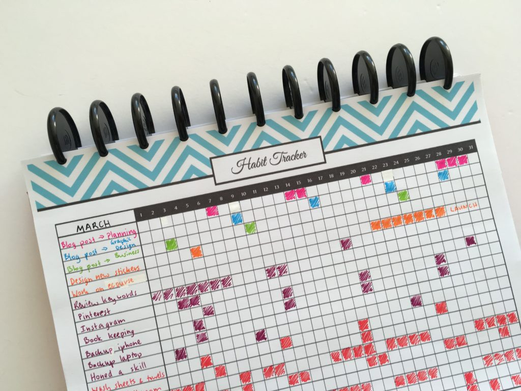 100 Things To Put In Your Habit Tracker Of Your Planner Or Bullet
