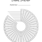 2 Bullet Journal Printable Habit Trackers Circle Habit Etsy Bullet