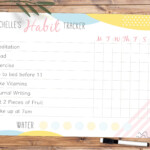 21 Days Dry Erase Habit Tracker To Build Good Habits And Routines Hanging Chart Centurabk