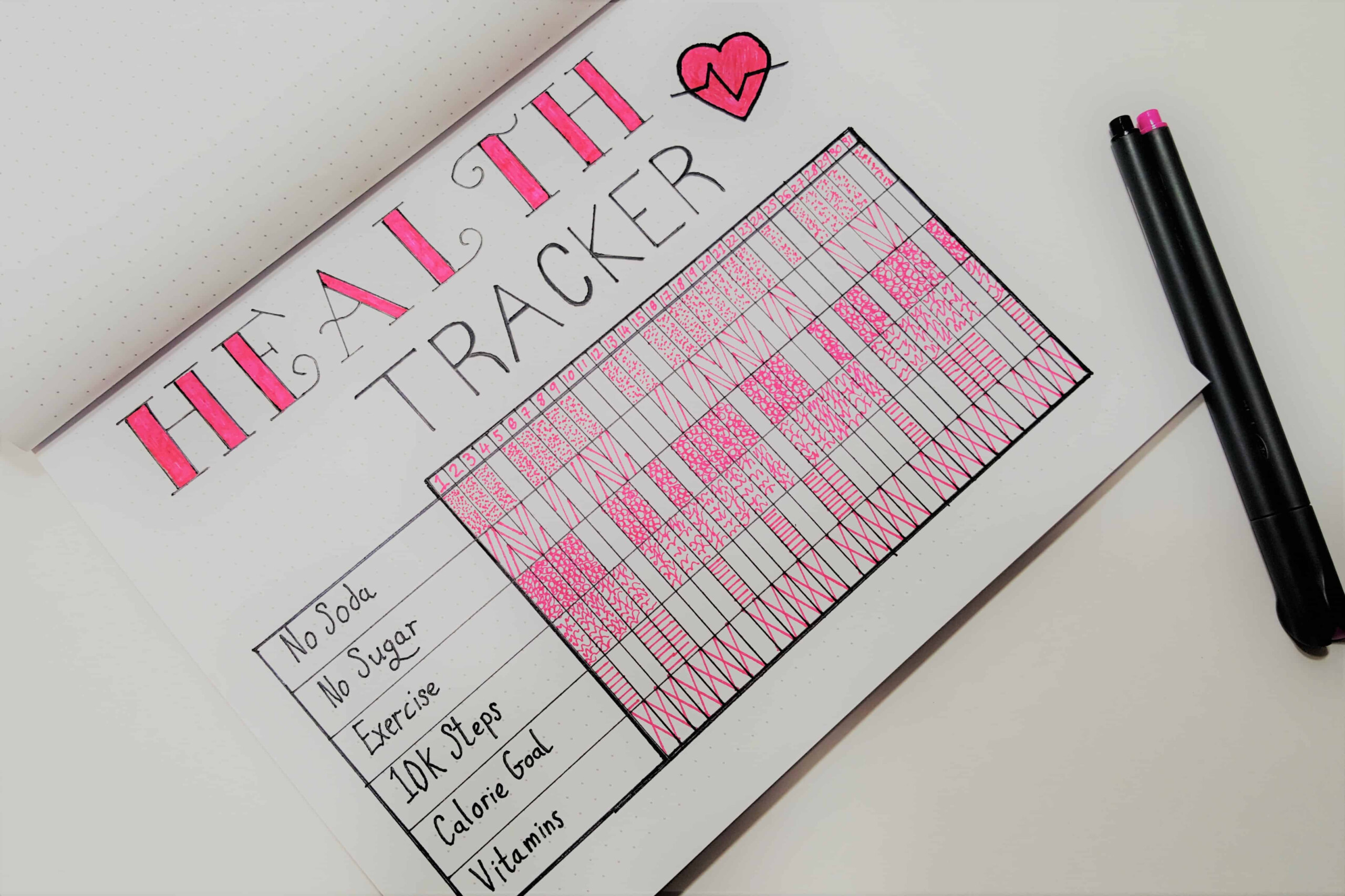 30 Totally Awesome Habit Tracker Ideas In Your Bullet Journal For