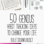 50 Habit Tracker Ideas For Bullet Journals Habit Tracker Bullet