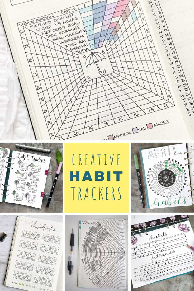 Bullet Journal Habit Tracker Layout Ideas And Why You NEED To Track 