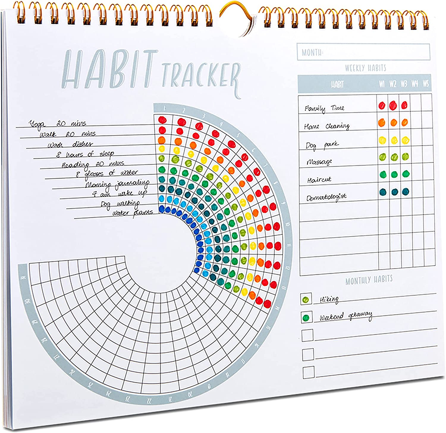 Buy Lamare Habit Tracker Calendar Inspirational Habit Journal With 