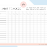 Daily Habit Tracker Free Printables Habit Tracker Printable Tracker