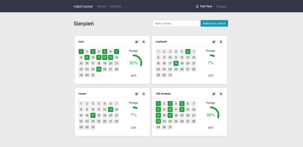 GitHub PatrycjaKubiczek habit tracker v1 Final Project For Post 