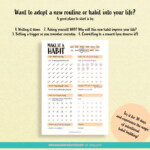 Habit Tracker Available For Download Now Creating New Habits And