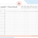 Habit Tracker Excel Template Free 2021 FREE PRINTABLE TEMPLATES