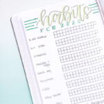 Habit Tracker Ideas For Bullet Journaling What To Track By Amanda Kay