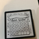 Habit Tracker Stamp Hobbies Toys Memorabilia Collectibles Stamps
