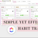 How To Create A Habit Tracker With ClickUp FOR BEGINNERS Task