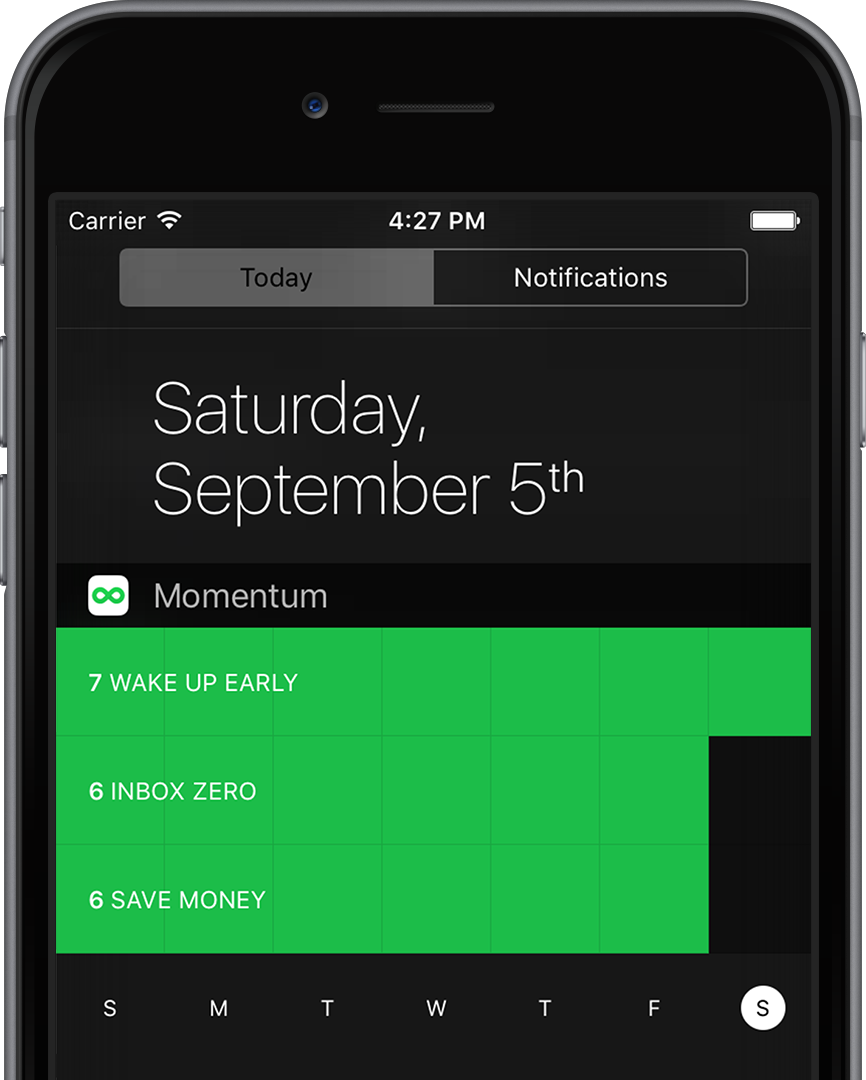 Momentum Habit Tracker For IPhone Apple Watch Mac