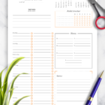Paper Calendars Planners Daily Planner Printable Weekly Habit Tracker