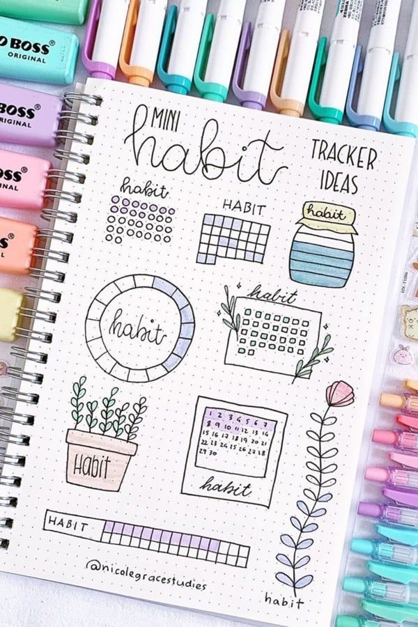 Pin On Bullet Journal Tracker