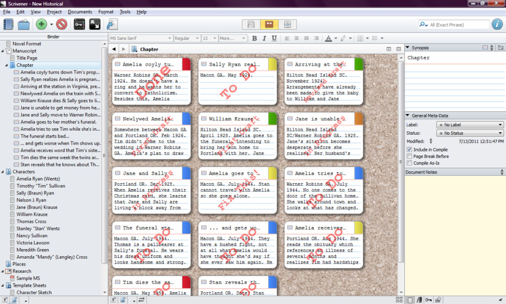 Scrivener For Windows Review Gina Conroy