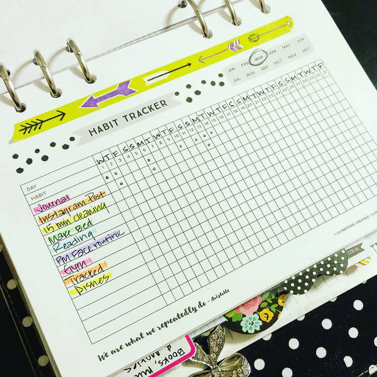 This Free Printable Habit Tracker Will Help You Reach Your Goals